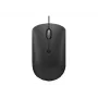 Przewodowa mysz optyczna Lenovo GY51D20875 USB Type-C, symetryczna, 2400 DPI, 4 przyciski, czarna