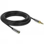 Kabel audio DeLOCK 85783 5m 3.5mm czarny szary