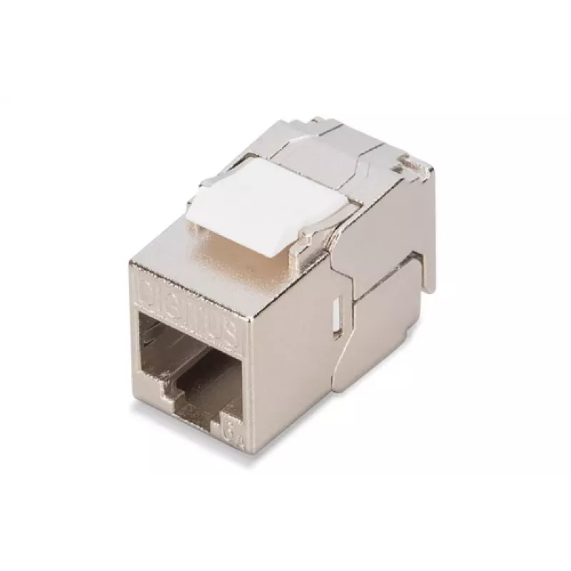 Moduł Keystone Digitus CAT 6A RJ-45 ekranowany, srebrny, 1 szt.