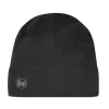 Czapka beanie Buff Merino Midweight — Solid Czarny, jeden rozmiar, wełna merino, jesień/zima, sport