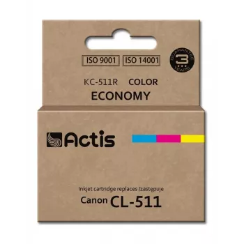 Actis KC-511R tusz (zamiennik Canon CL-511; Standard; 12 ml; kolor: cyjan, magenta, żółty)