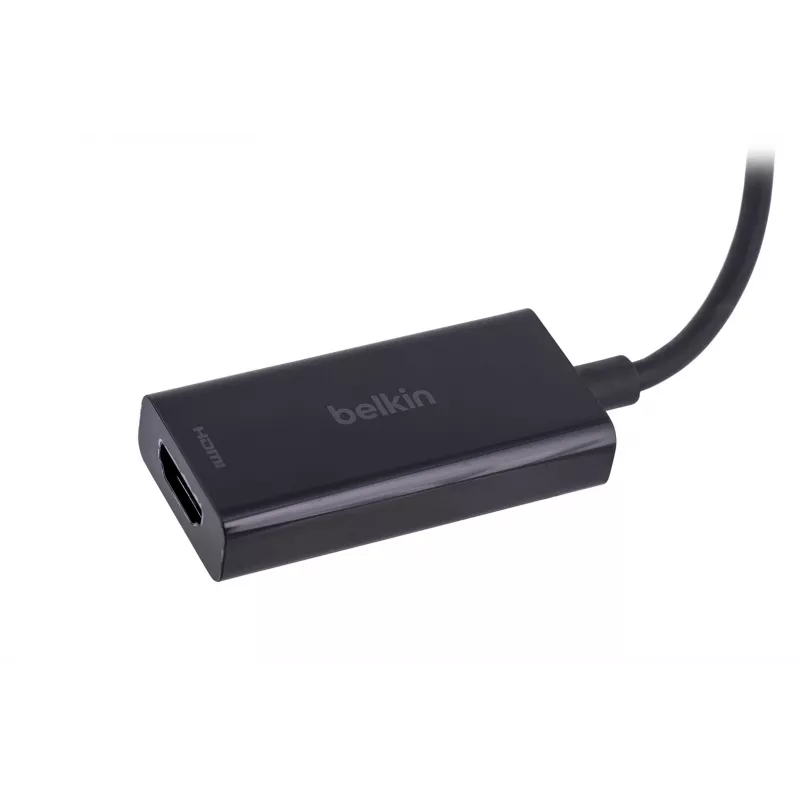 Belkin AVC013BTBK adapter kabla wideo HDMI Typ A (Standard) USB Type-C Czarny
