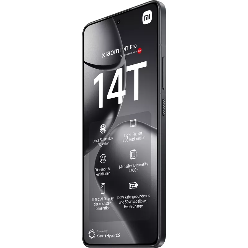 Xiaomi 14T Pro 16,9 cm (6,67 inch) Dual SIM 5G 12 GB 512 GB 5000 mAh Czarny