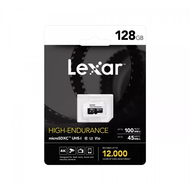 Karta microSD High Endurance 128 GB C10 A1 U1 V30 100/45 MB/s