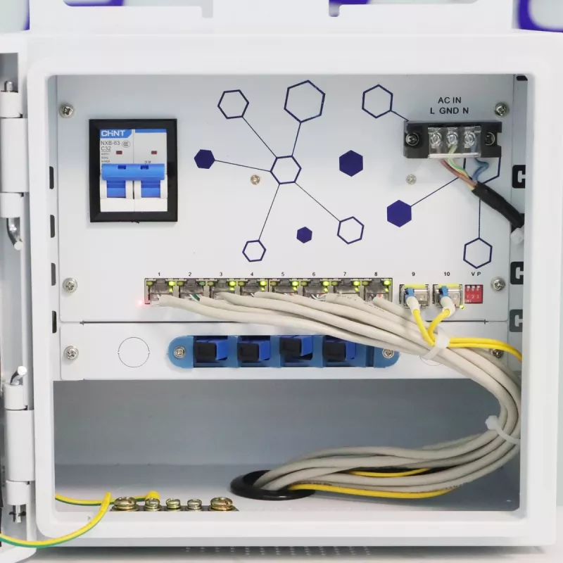 Przełącznik niezarządzalny Extralink Atlas 8x RJ45 1000Mbps PoE 120W