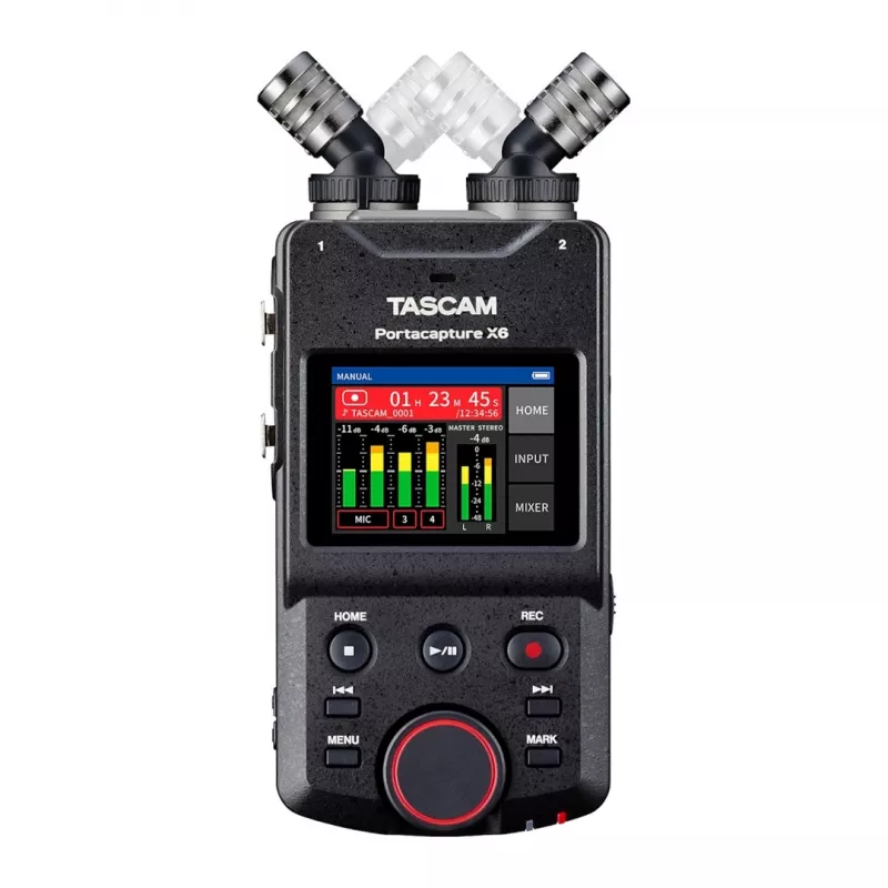 Tascam Portacapture X6 - przenośny, wielościeżkowy rejestrator wysokiej rozdzielczości