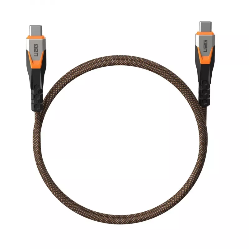 Kabel USB C na USB C C2G 9B4415114097 USB 3.2 Gen 2x2 0,75 m — Czarny/Pomarańczowy