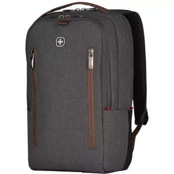 WENGER City Upgrade 40,64 cm 16-calowy plecak na laptopa z torbą na ramię szary