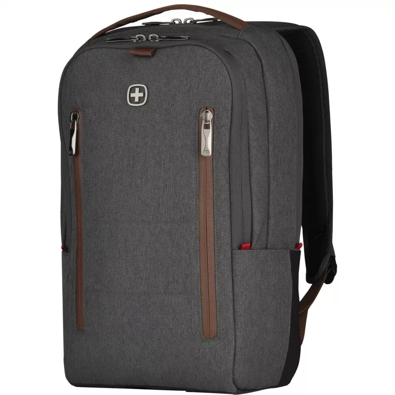 WENGER City Upgrade 40,64 cm 16-calowy plecak na laptopa z torbą na ramię szary
