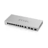 Przełącznik sieciowy Zyxel XGS1210-12-ZZ0102F zarządzany Gigabit Ethernet (10/100/1000) Szary