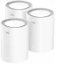 System mesh Wi-Fi Cudy M3000 3-PAK, dwuzakresowy (2,4 GHz / 5 GHz), Wi-Fi 6 (802.11ax), szary, biały, 1 wewnętrzna