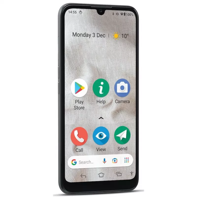 Doro 8100 Plus 15,5 cm (6,1 inch) Dual-SIM Android 11 Go Edition 4G USB Typ-C 2 GB 32 GB 3000 mAh Szary (380501)