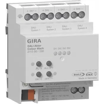 GIRA 211300 siłownik DALI Colour 4f KNX REG (211300)