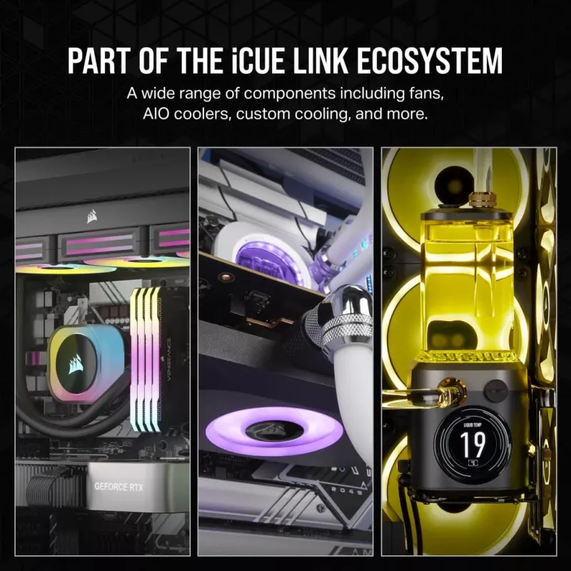 Wentylator Corsair iCUE LINK RX120