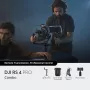 Ręczny stabilizator kamery DJI RS 4 Pro Czarny Włókno węglowe Obrót 360°