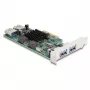 DeLOCK Karta PCI Express x4 2 x USB 5 Gb/s Typu A 2 x wewnętrzne USB