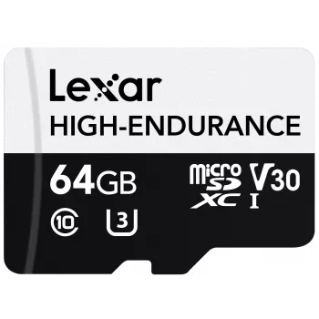 karta microSD High Endurance 64 GB C10 A1 U1 V30 100/35 MB/s