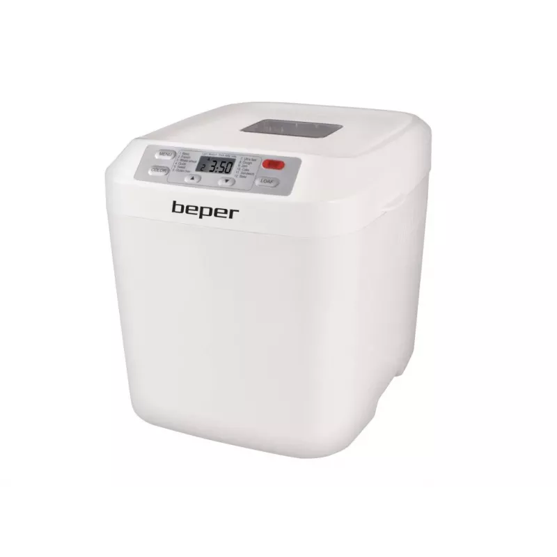 Wypiekacz do chleba Beper BC.130 - 550 W, 12 programów, bochenki 600-900 g