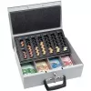 Sejf na gotówkę/bilety WEDO 150 100837 srebrny