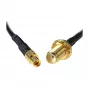 Kabel koncentryczny DeLOCK 88579 0,2 m czarny