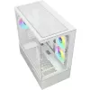 Sharkoon MK7 ARGB mATX Case 2xGlass Biały