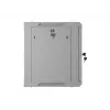 Szafa rack do montażu naściennego 19 inch 9U 600x450, szara, drzwi perforowane