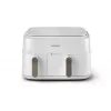 Philips 3000 series NA353/10 frytkownica Podwójna 9 L Wolnostojąca 2750 W Frytkownica na gorące powietrze Srebrny, Biały