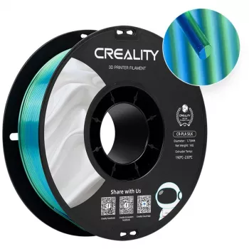 Filament Creality SILK niebieski zielony 1,75 mm szpula 1 kg do druku 3D