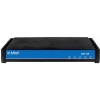VoIP ATA MITEL TA7104 (model 51309162) bez przewodu zasilającego AC