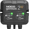Prostownik NOCO GENIUS2X2 4A 2-bankowy, 4A łącznie, dwa niezależne wyjścia