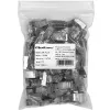 Modularne złącze RJ45 QOLTEC 54554 CAT5e FTP, 100 szt., srebrny, tworzywo sztuczne, 11×22×18 mm