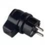 Wtyczka elektryczna Bachmann 919.178 Czarna