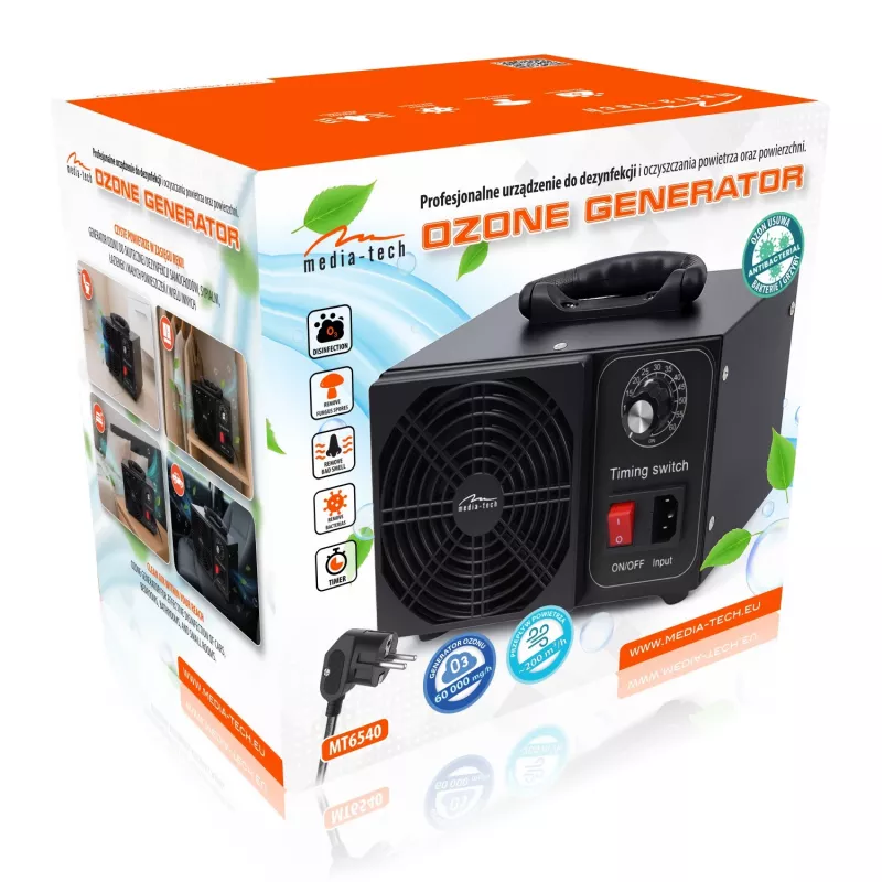 Generator ozonu do dezynfekcji i oczyszczania powietrza OZONE GENERATOR MT6540
