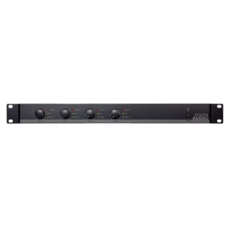 Wzmacniacz audio AUDAC EPA254 4.0 kanałów Klasa D 0,1% THD