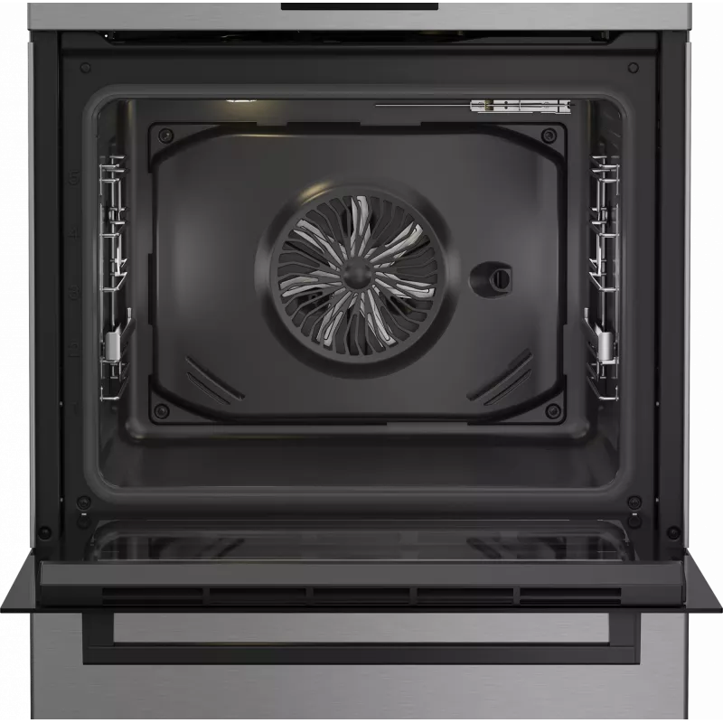 Kuchenka BEKO | FBMA61330GXDT | Typ płyty grzewczej: Gazowa | Typ piekarnika: Elektryczny | Stal nierdzewna | Szerokość 60 cm | Grillowanie | LED | Głębokość 60 cm | 72 L