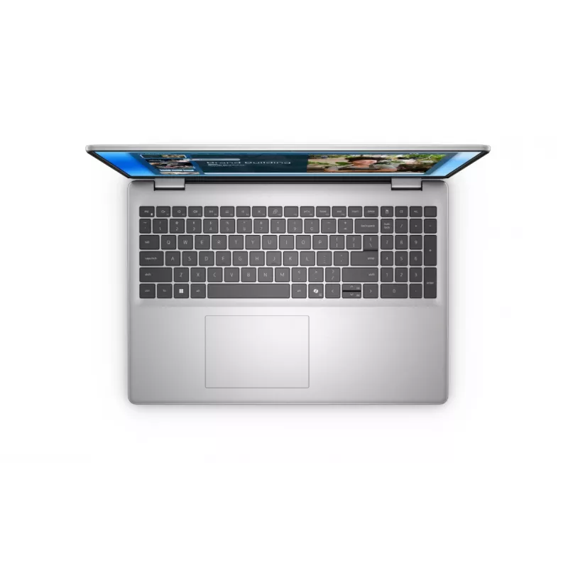 Laptop Dell 16 AG 2.5K i7-150U, 16GB RAM, 512GB SSD, Intel Graphics, Ubuntu, Backlit ENG klawiatura, Fingerprint, srebrny, 3Y OnSite