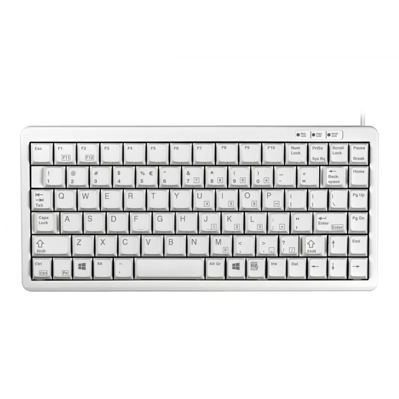 Klawiatura CHERRY G84-4100 uniwersalna USB QWERTY US English szara