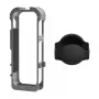 Sunnylife metalowa magnetyczna ramka z silikonową osłoną obiektywu do Insta360 X5