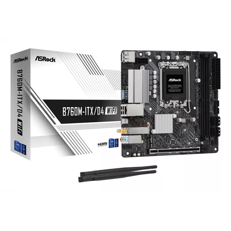 Płyta główna ASRock B760M-ITX/D4 WiFi Intel B760 LGA 1700 mini ITX