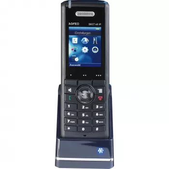AGFEO DECT 60 IP - Bezprzewodowa słuchawka dodatkowa - DECT - Czarny