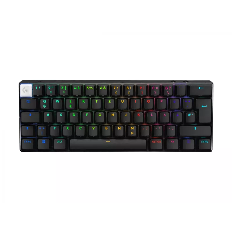 Klawiatura Logitech G PRO X 60 Gaming USB RF Wireless Bluetooth QWERTY US International Biały