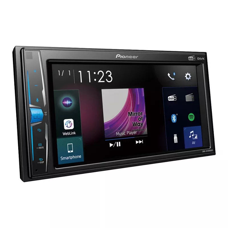 Odbiornik multimedialny do samochodu Pioneer DMH-A3300DAB Czarny Bluetooth 2 DIN 50 W