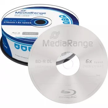 BD-R DL MediaRange MR508 50 GB 25 szt.