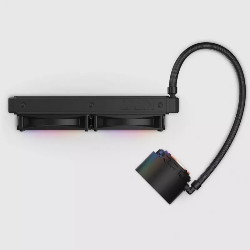 Chłodzenie cieczą all-in-one NZXT Kraken Elite 240 RGB 12 cm Czarny