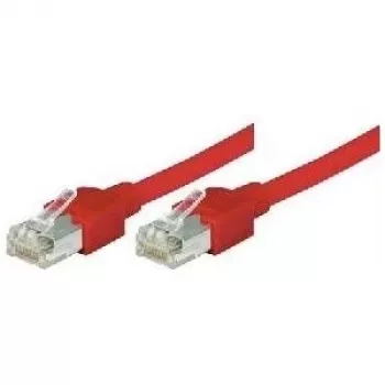 Tecline 719003R Przewód krosowy Ethernet Czerwony