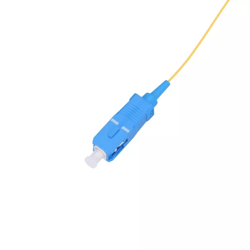 Pigtail SC/UPC PVC Singlemode Extralink G.657.A1 FTTH 900µm 1 m żółty
