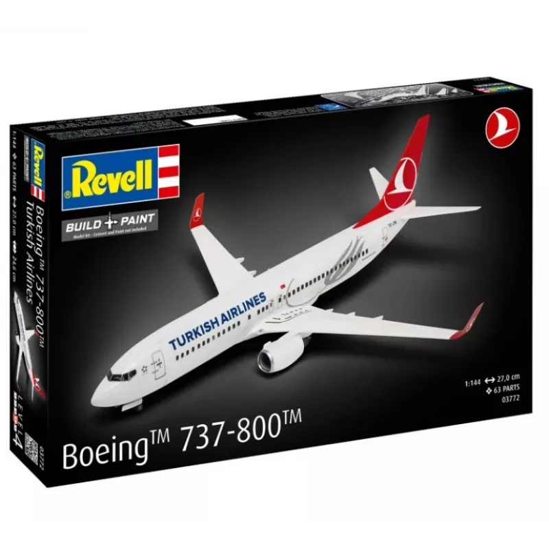 REVELL Boeing 737-800 Turkish Air 1:144 model samolotu z tworzywa