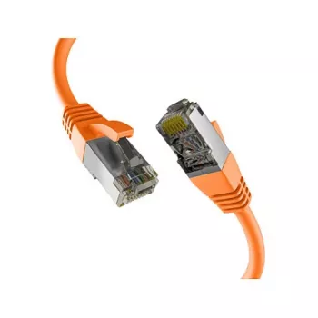 EFB-Elektronik CAT8.1 POMARAŃCZOWY 1m Kabel krosowy RJ45 S/FTP PIMF LSZH 2000MHZ 40GB Kabel sieciowy Producent: EFB Elektronik (EC020200279)