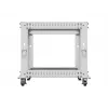 Szafa rack 19 9U 600x600-1100 regul. szara