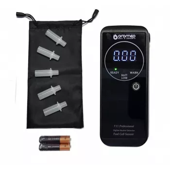 Oromed F11 PROFESSIONAL alkomat 0 - 4% 0,05% Czarny